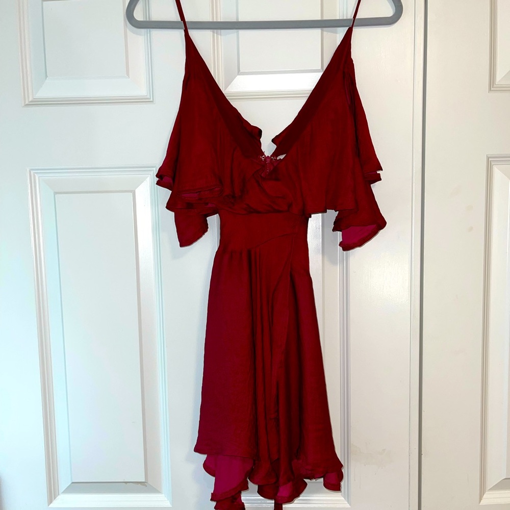 Small Worn Once Maroon Dress